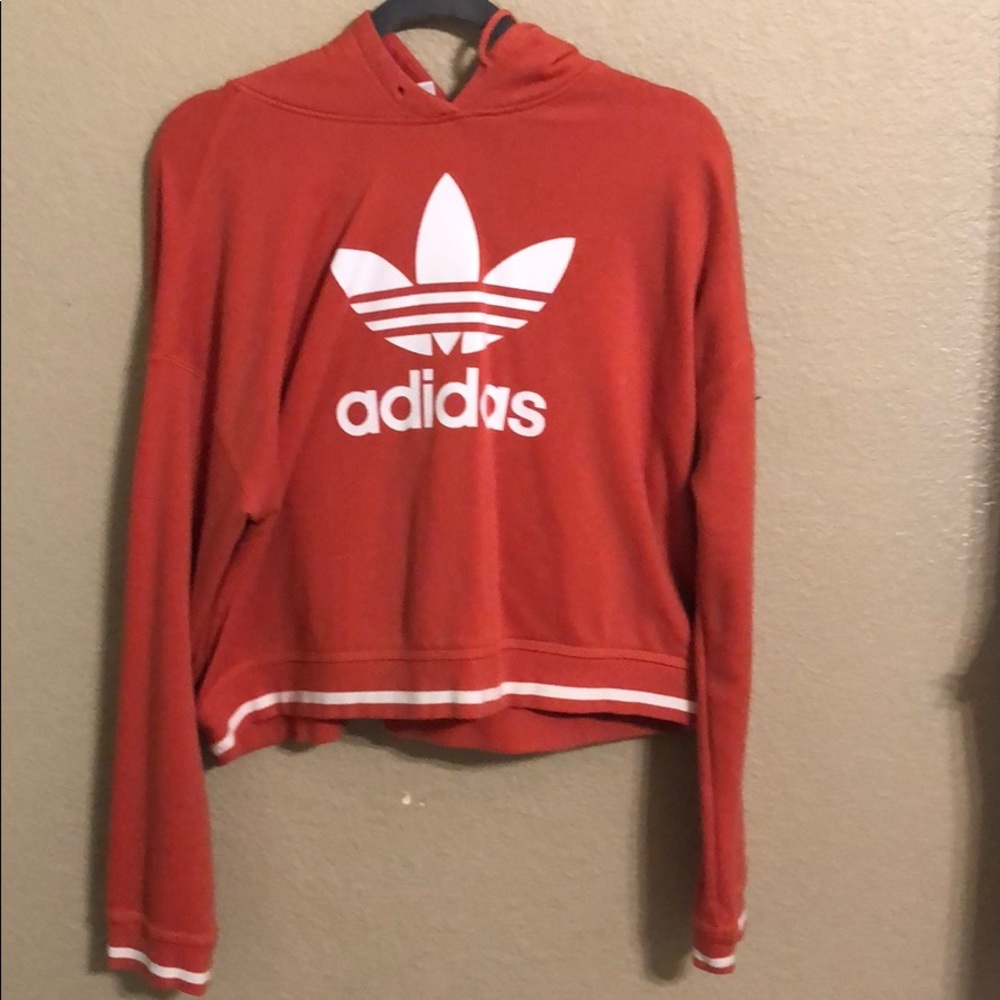 Adidas Cropped Hoodie